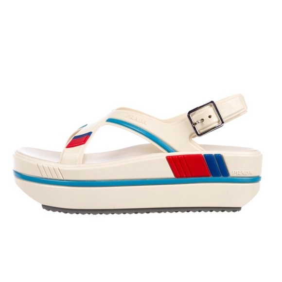 prada rubber sandals